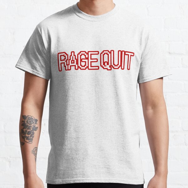  ragequit rage quit definition Design for gamer T-Shirt :  Clothing, Shoes & Jewelry