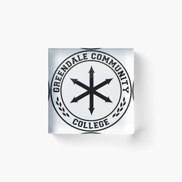 Item preview, Greendale Community College Logo designed and sold by Bevatron.