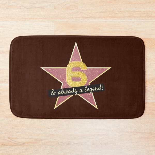 Item preview, 6th Birthday Gifts - 6 Years old & Already a Legend designed and sold by betternotes.