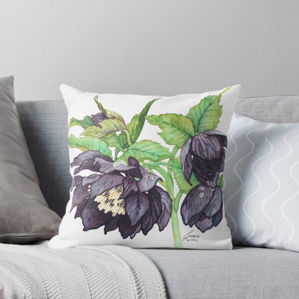 Item preview, Black Hellebore Flowers designed and sold by kirimoth.