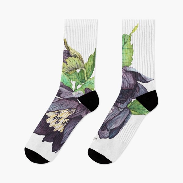 Item preview, Black Hellebore Flowers designed and sold by kirimoth.