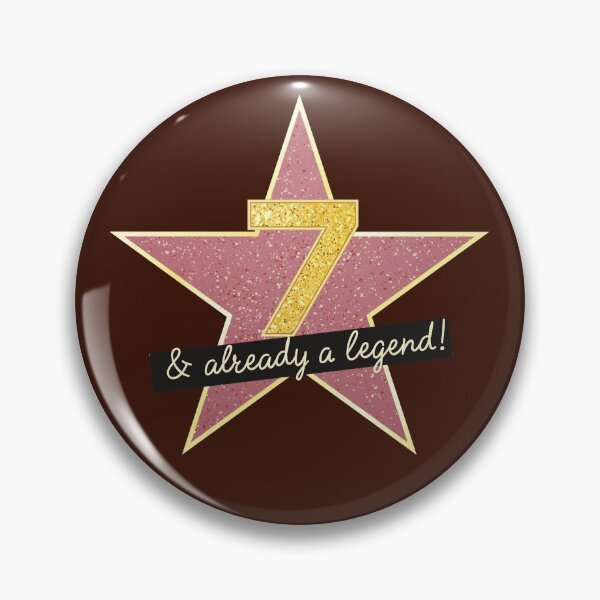 Item preview, 7th Birthday Gifts - 7 Years old & Already a Legend designed and sold by betternotes.