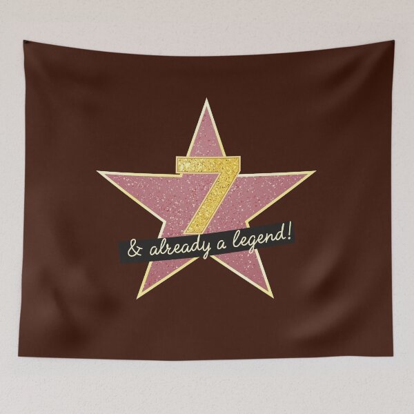 Item preview, 7th Birthday Gifts - 7 Years old & Already a Legend designed and sold by betternotes.