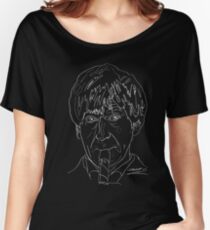 Patrick Troughton - 2nd Doctor (white) Women's Relaxed Fit T-Shirt