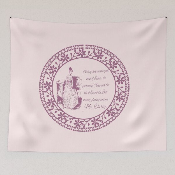 Item preview,  Jane Austen Vintage Book Club Mr. Darcy & Lizzy Fans Literary Quotes Gifts designed and sold by TopTeeShop.