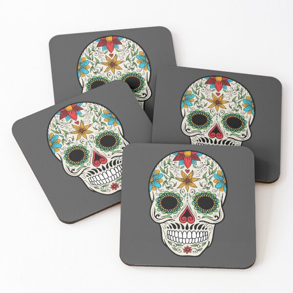 Item preview, Sugar Skull - Floral Day Of The Dead designed and sold by S-H-Designs.