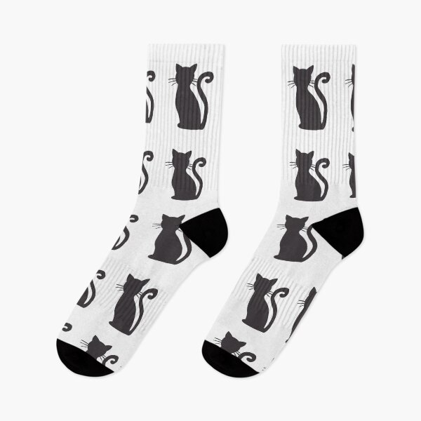 Item preview, dark grey cat doodle designed and sold by robinverheul.