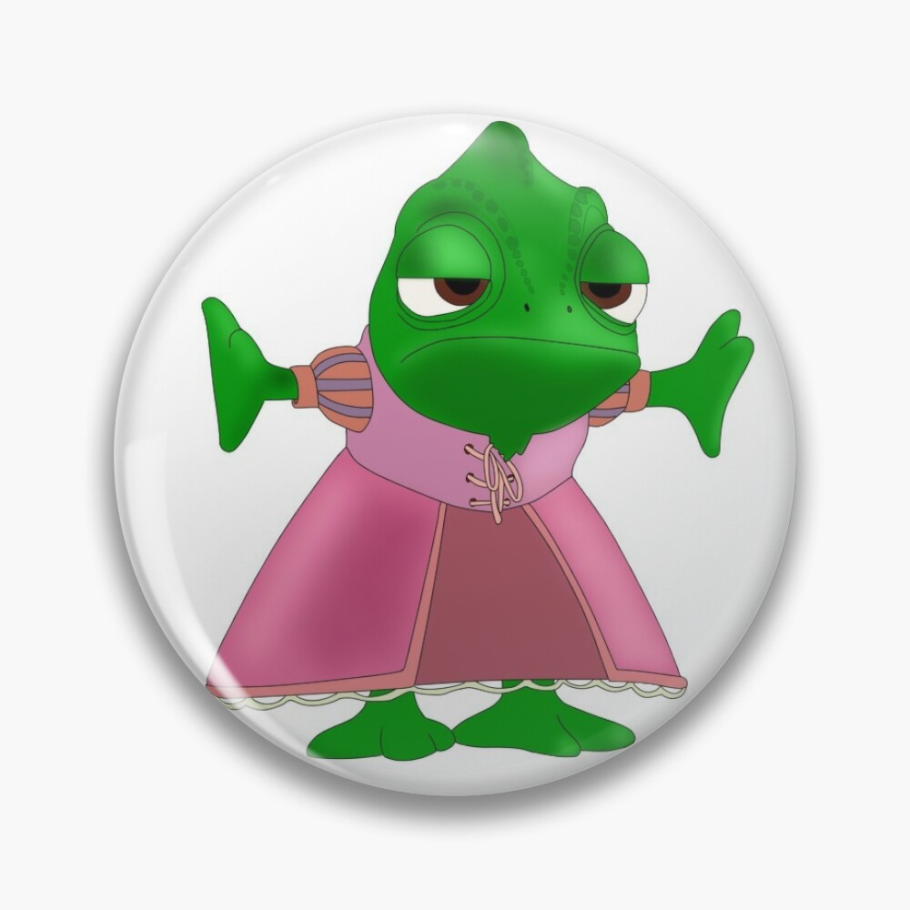 Pascal from Tangled  Pin for Sale by Megan Olivia