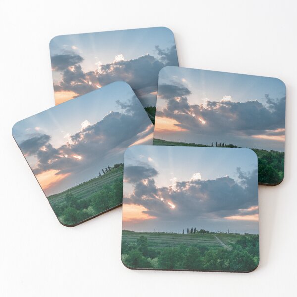 Item preview, Spring stormy sunset in the vineyards of Collio Friulano, Friuli-Venezia Giulia, Italy designed and sold by zakaz86.