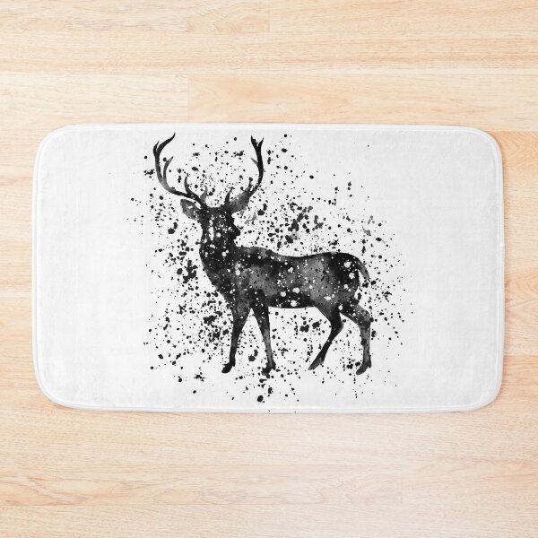 Item preview, Black & White Stag  designed and sold by DirtyAngelFace Shop.