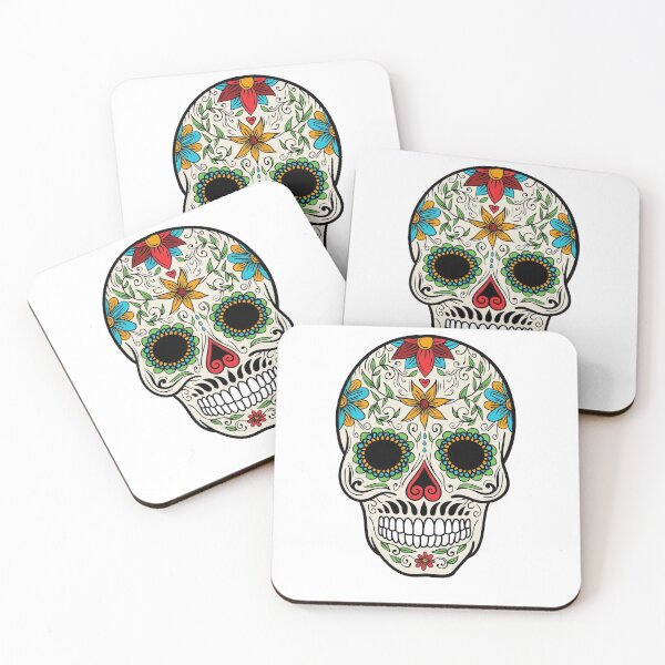 Item preview, Sugar Skull - Floral Day Of The Dead designed and sold by S-H-Designs.