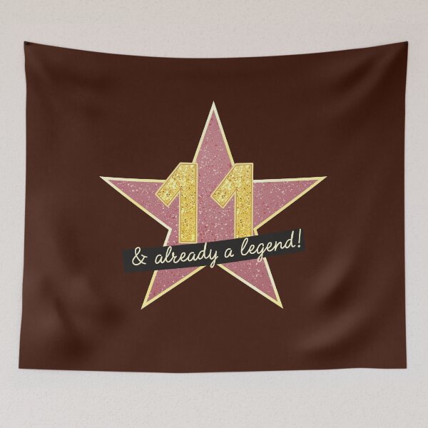 Item preview, 11th Birthday Gifts - 11 Years old & Already a Legend designed and sold by betternotes.