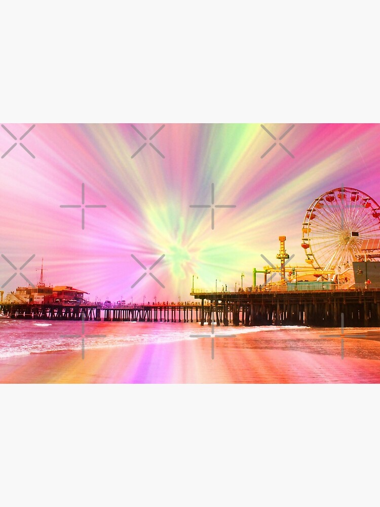 Pink Explosion Santa Monica Pier by stine1