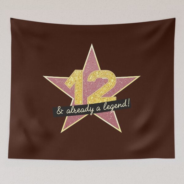 Item preview, 12th Birthday Gifts - 12 Years old & Already a Legend designed and sold by betternotes.
