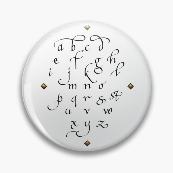 Item preview, A composition of an alphabet in a humanistic font &  four square elements designed and sold by Irnika.