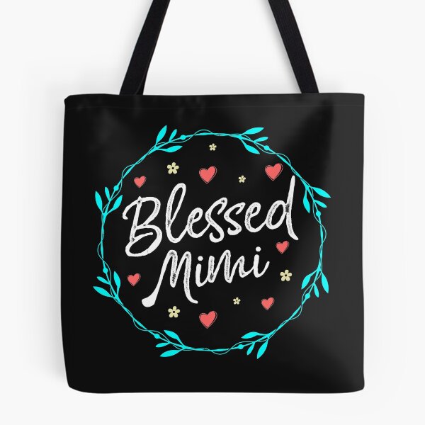 Item preview, Blessed Mimi Floral Hearts Grandma Mom Cute Gift  designed and sold by alenaz.