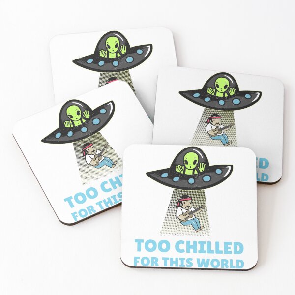 Item preview, Too Chilled For This World Guitarist designed and sold by acceleratorhams.