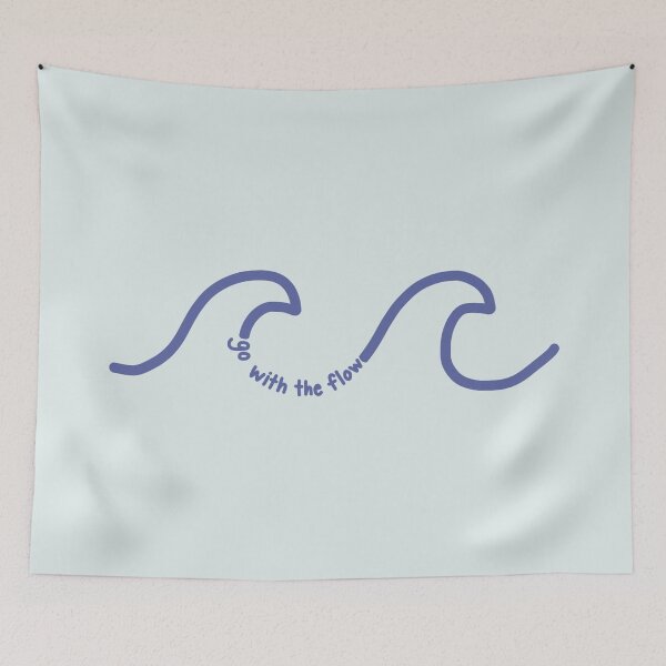 Item preview, Go With the Flow Wave designed and sold by carwalker13.