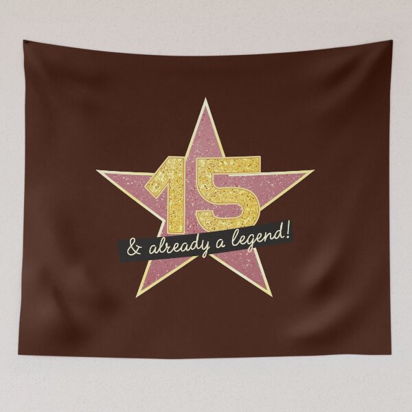 Item preview, 15th Birthday Gifts - 15 Years old & Already a Legend designed and sold by betternotes.