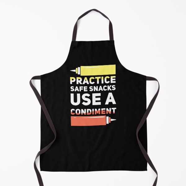 Item preview, Practice Safe Snacks Use A Condiment Meme designed and sold by kammoe.