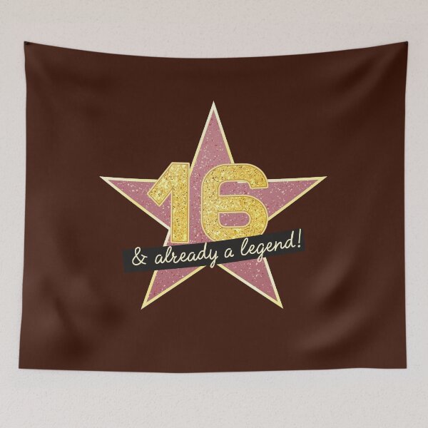 Item preview, 16th Birthday Gifts - 16 Years old & Already a Legend designed and sold by betternotes.
