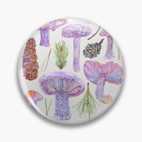 Item preview, Wood Blewits and Pine - Neutral  designed and sold by beccaboyce.