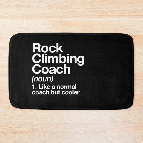 Item preview, Rock Climbing Coach Funny Definition Trainer Gift Design designed and sold by yesqueen.