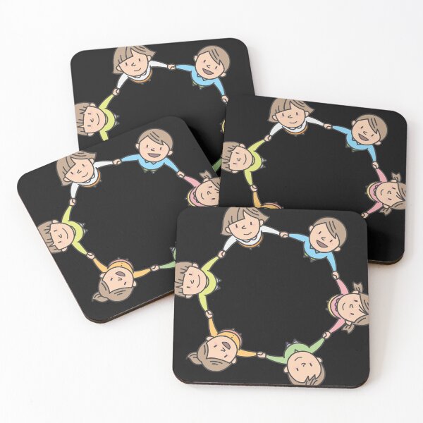 Item preview, Children in Circle designed and sold by greengoodnich.