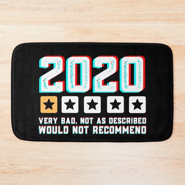Item preview, 2020 One Star Rating-2020 Review designed and sold by The Little Wood Cottage.