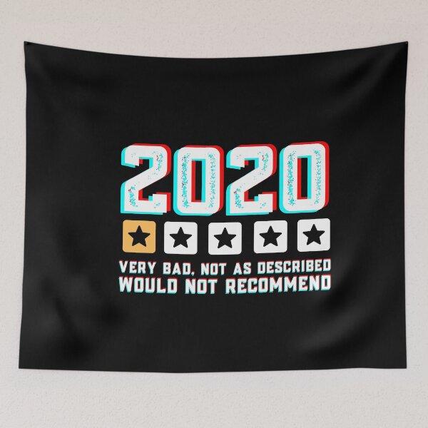 Item preview, 2020 One Star Rating-2020 Review designed and sold by The Little Wood Cottage.