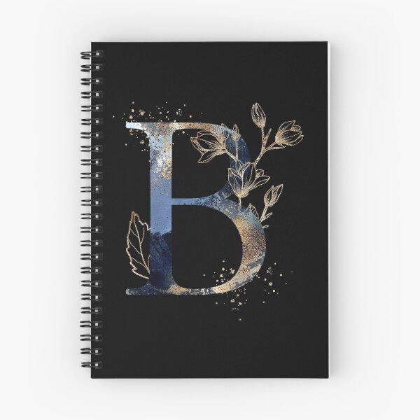 Item preview, Floral Initial Letter B, Monogrammed designed and sold by PinkLotusArt.