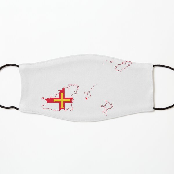 Flag of Guernsey Kids Mask