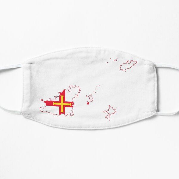 Flag of Guernsey Mask