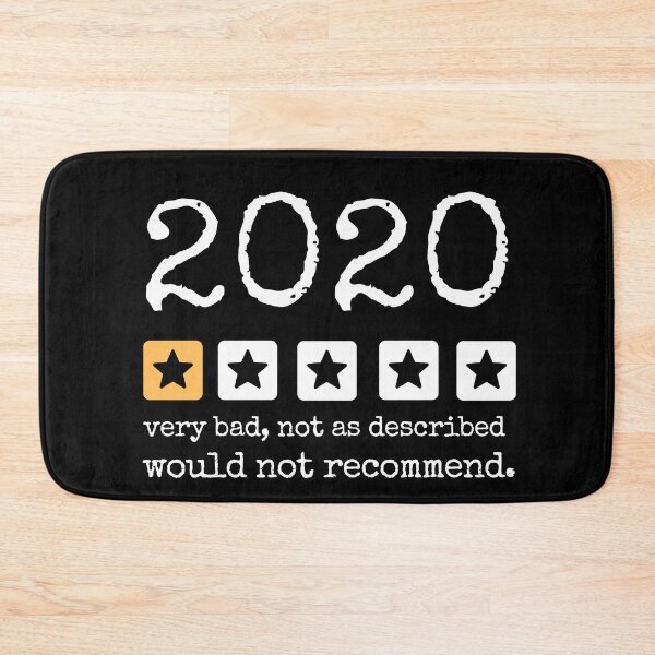 Item preview, 2020 One Star Rating-2020 Review designed and sold by The Little Wood Cottage.