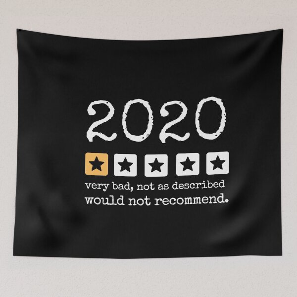 Item preview, 2020 One Star Rating-2020 Review designed and sold by The Little Wood Cottage.