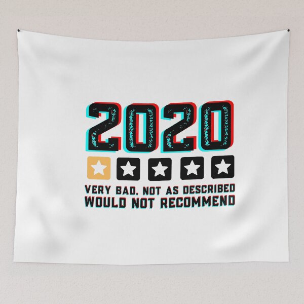 Item preview, 2020 One Star Rating-2020 Review designed and sold by The Little Wood Cottage.