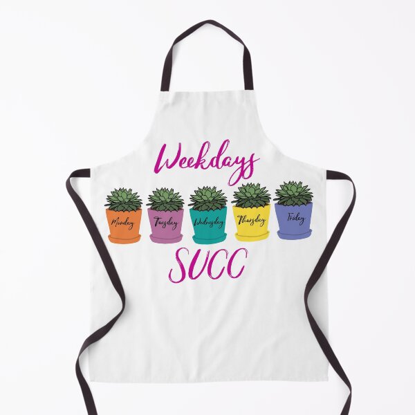 Item preview, Weekdays Succ designed and sold by Quick Brown Fox Canada.