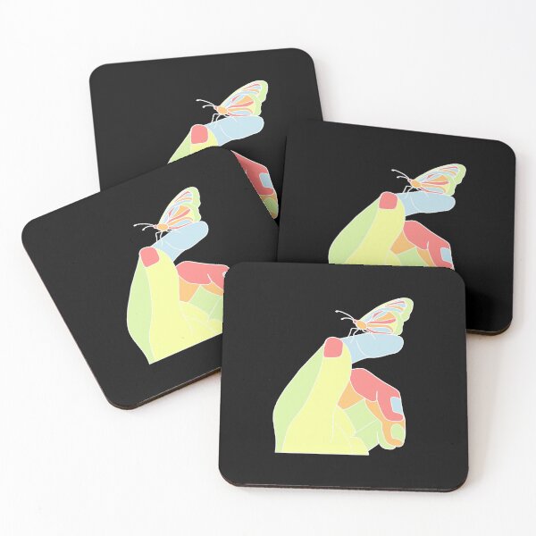Item preview, Abstract Rainbow Butterfly On A Rainbow Hand designed and sold by AbstractPlanet.