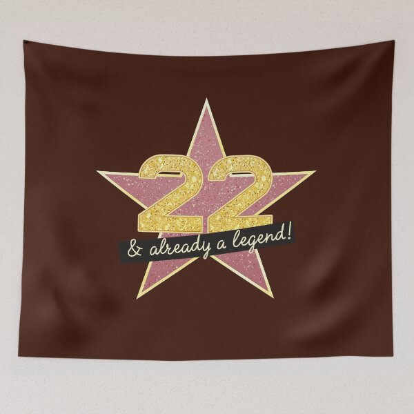 Item preview, 22nd Birthday Gifts - 22 Years old & Already a Legend designed and sold by betternotes.