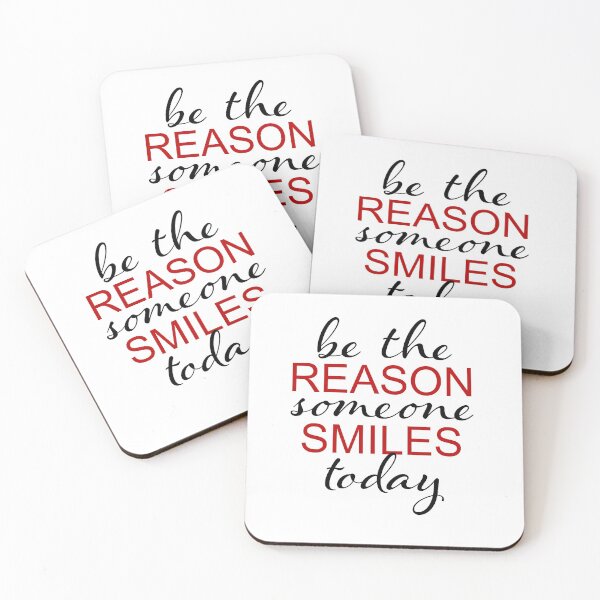 Item preview, "Be The Reason Someone Smiles Today" Bold designed and sold by maggievlasaty.