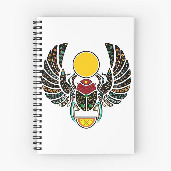 Item preview, Scarab Beetle with ancient Egyptian ornaments  designed and sold by Ihavemalak.