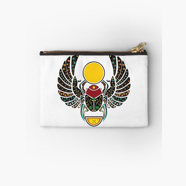 Item preview, Scarab Beetle with ancient Egyptian ornaments  designed and sold by Ihavemalak.