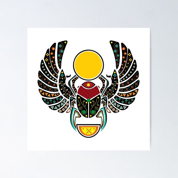 Scarab. Egyptian beetle. 13 cm. - Decorar con Arte