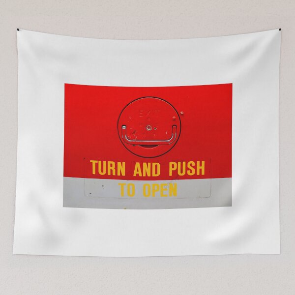 Item preview, Turn and Push to Open designed and sold by captureasecond.
