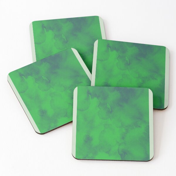 Item preview, Saturated Green Watercolours designed and sold by newtree.