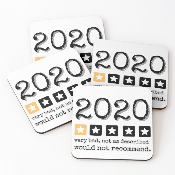 Item preview, 2020 One Star Rating-2020 Review designed and sold by The Little Wood Cottage.