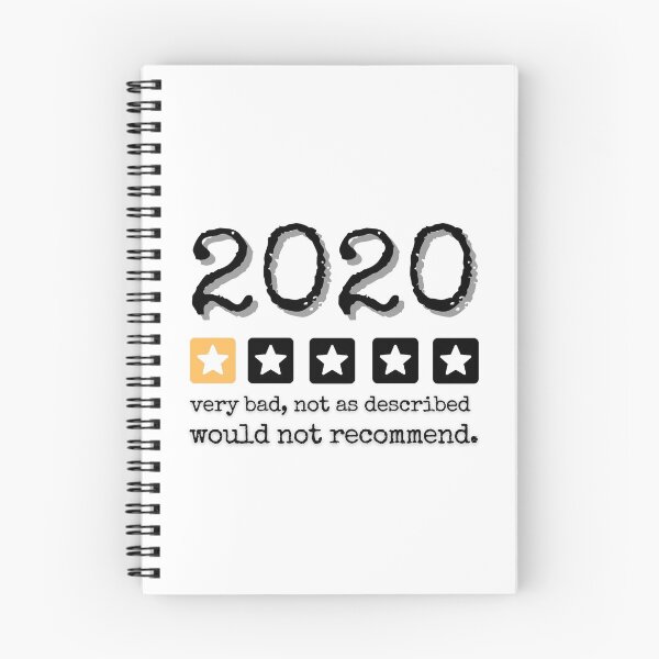 Item preview, 2020 One Star Rating-2020 Review designed and sold by The Little Wood Cottage.