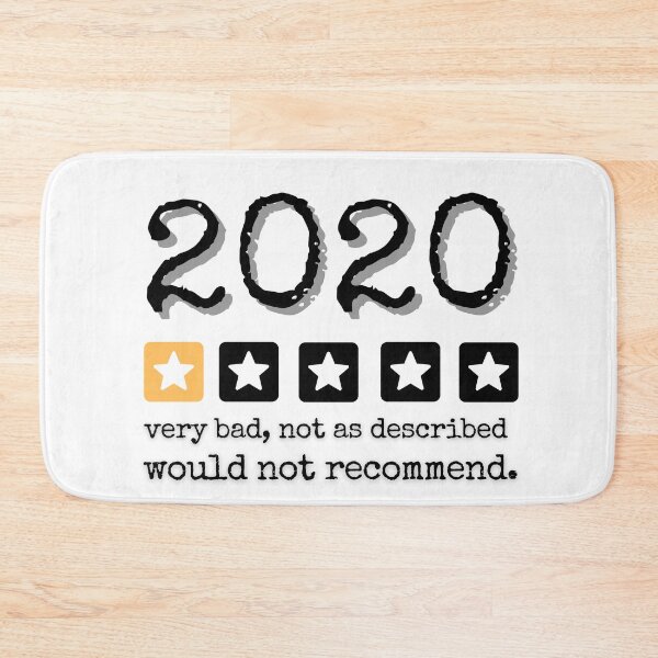 Item preview, 2020 One Star Rating-2020 Review designed and sold by The Little Wood Cottage.