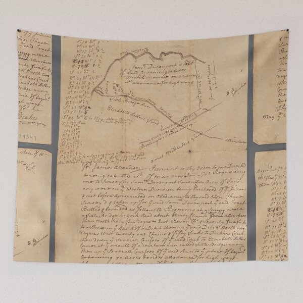 Item preview, 1752 Surveyor Map of New Jersey designed and sold by Speckle.