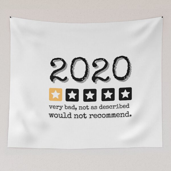 Item preview, 2020 One Star Rating-2020 Review designed and sold by The Little Wood Cottage.